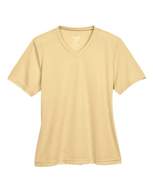 Women's Zone Performance T-Shirt - Sport Vegas Gold Front