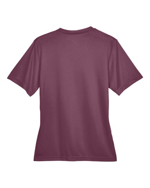 Women's Zone Performance T-Shirt - Sport Dark Maroon Back