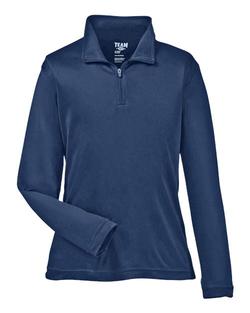 Youth Zone Performance Quarter-Zip Pullover - Sport Dark Navy Front