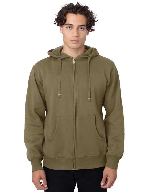 Unisex Heritage Full-Zip Hooded Sweatshirt - Jungle Front