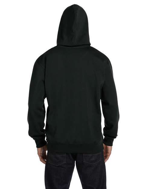 Unisex Heritage Hooded Sweatshirt - Black Back