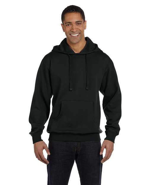 Unisex Heritage Hooded Sweatshirt - Black Front