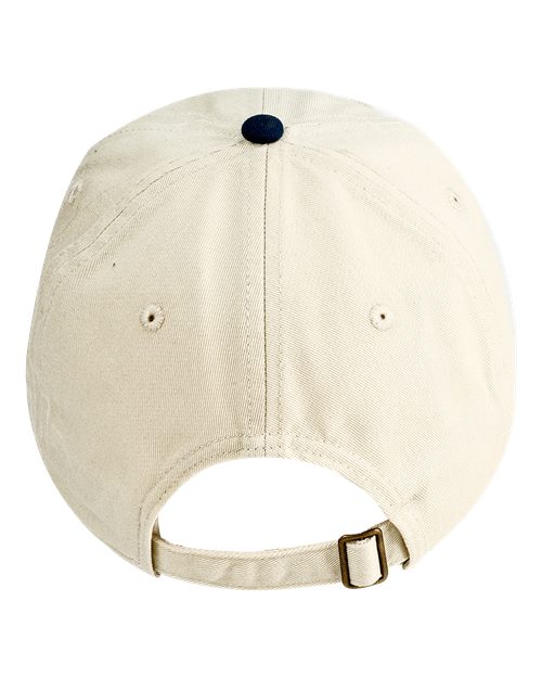 Eco Baseball Cap - Oyster/ Pacific Back
