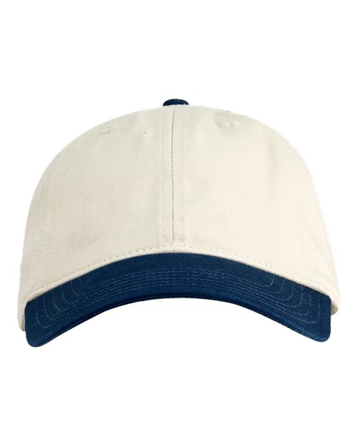 Eco Baseball Cap - Oyster/ Pacific Front