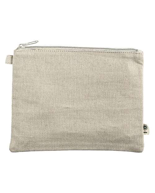 Hemp Pouch - Natural/ Natural Front