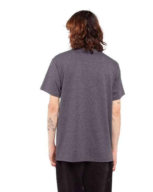 Unisex Active T-Shirt - Charcoal Grey Heather Back