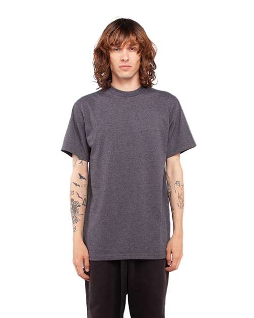Unisex Active T-Shirt - Charcoal Grey Heather Front