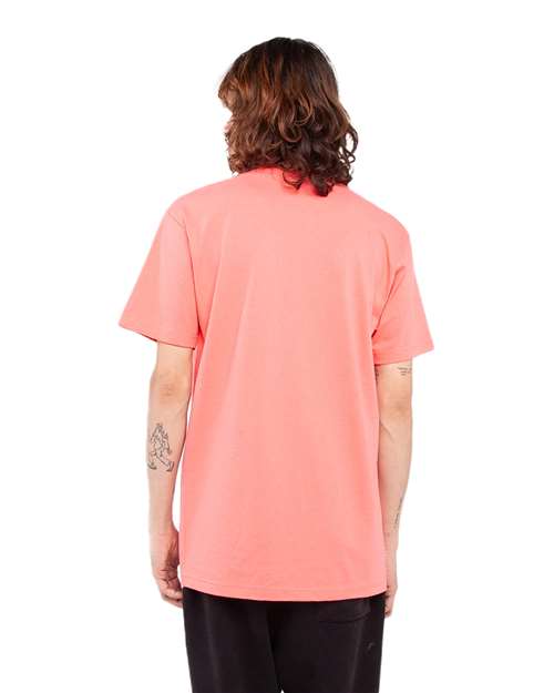 Unisex Active T-Shirt - Coral Back