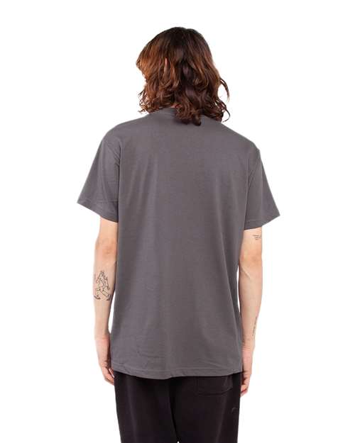 Unisex Active T-Shirt - Dark Grey Back