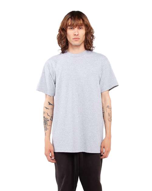 Unisex Active T-Shirt - Heather Grey Front