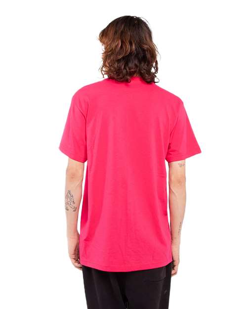 Unisex Active T-Shirt - Hot Pink Back