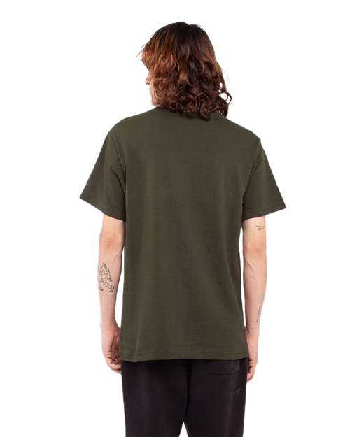 Unisex Active T-Shirt - Hunter Green Back
