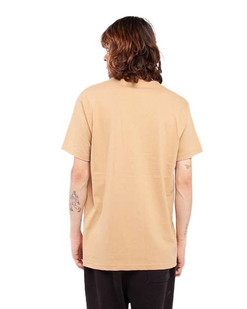 Unisex Active T-Shirt - Khaki Back