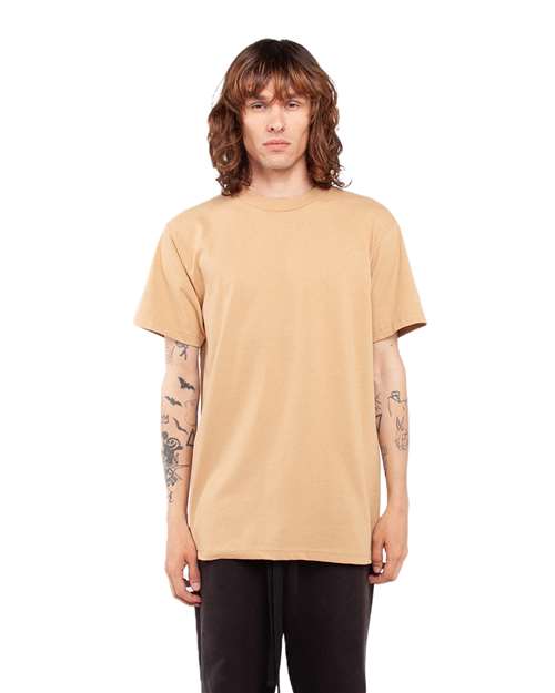 Unisex Active T-Shirt - Khaki Front
