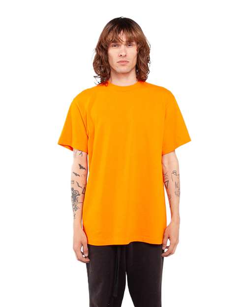 Unisex Active T-Shirt - Orange Front