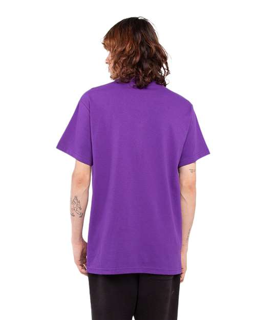 Unisex Active T-Shirt - Purple Back