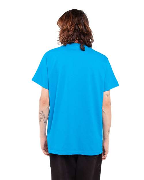 Unisex Active T-Shirt - Turquoise Back