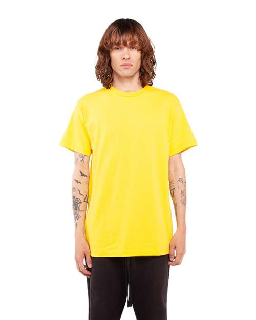 Unisex Active T-Shirt - Yellow Front