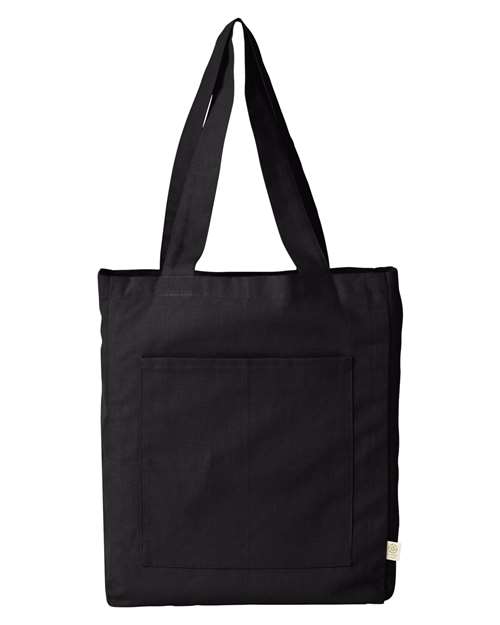 Reclaimist Fiber Everywhere Tote - Black Front
