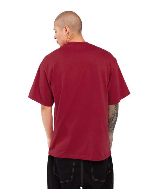 Unisex Max Heavyweight T-Shirt - Cardinal Back