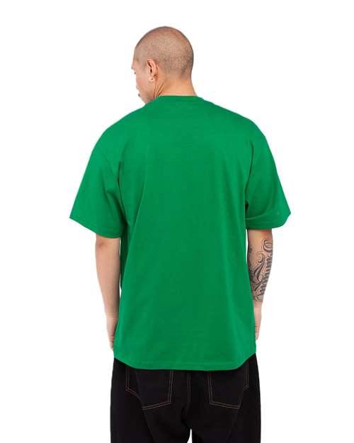 Unisex Max Heavyweight T-Shirt - Kelly Green Back