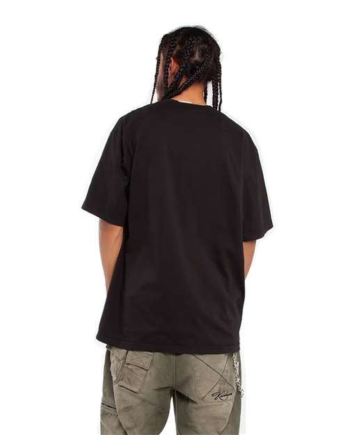 Unisex Max Heavyweight Garment-Dyed T-Shirt - Black Back