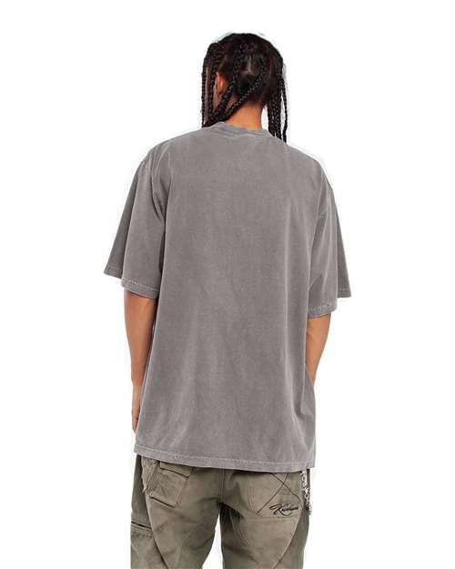 Unisex Max Heavyweight Garment-Dyed T-Shirt - Cement Back