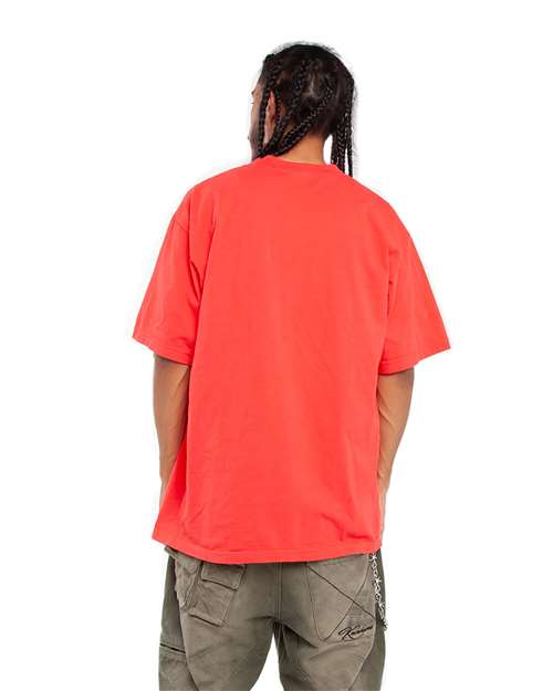 Unisex Max Heavyweight Garment-Dyed T-Shirt - Cherry Tomato Back