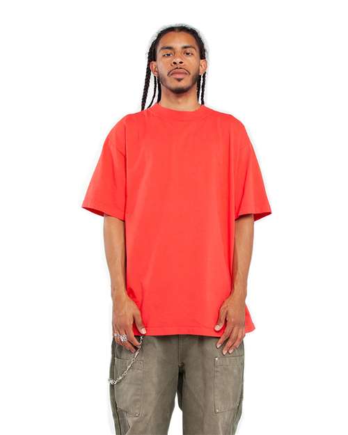 Unisex Max Heavyweight Garment-Dyed T-Shirt - Cherry Tomato Front