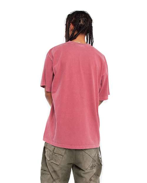 Unisex Max Heavyweight Garment-Dyed T-Shirt - Clay Red Back