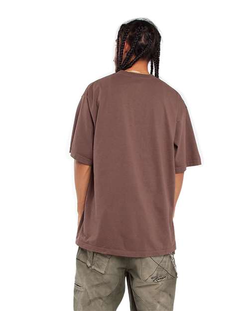 Unisex Max Heavyweight Garment-Dyed T-Shirt - Mocha Back
