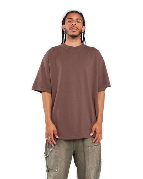 Unisex Max Heavyweight Garment-Dyed T-Shirt - Mocha Front