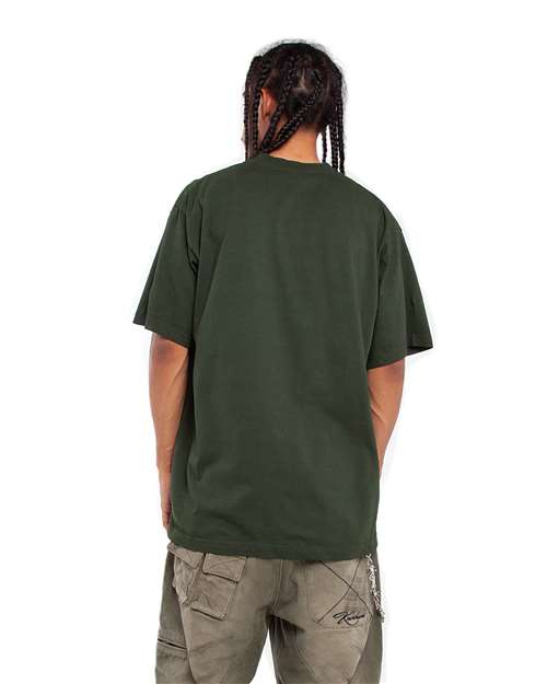 Unisex Max Heavyweight Garment-Dyed T-Shirt - Moss Back