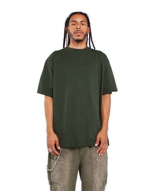 Unisex Max Heavyweight Garment-Dyed T-Shirt - Moss Front