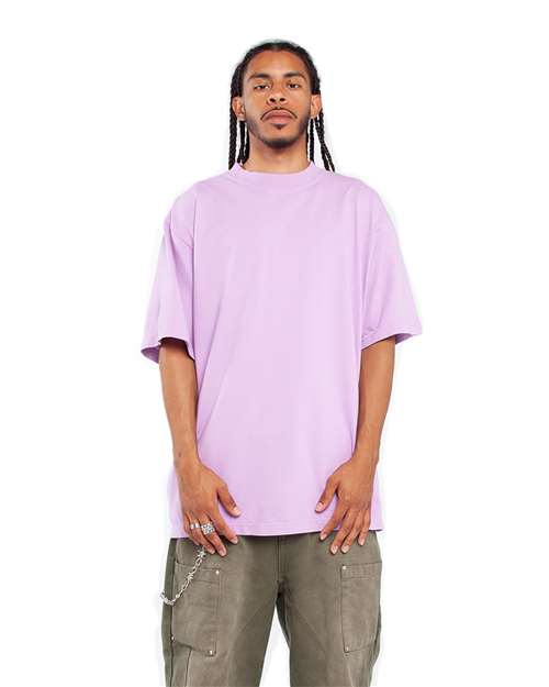 Unisex Max Heavyweight Garment-Dyed T-Shirt - Pastel Purple Front