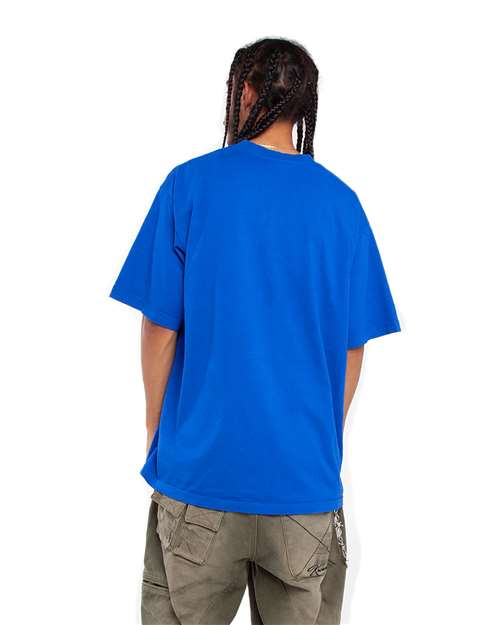 Unisex Max Heavyweight Garment-Dyed T-Shirt - Royal Back