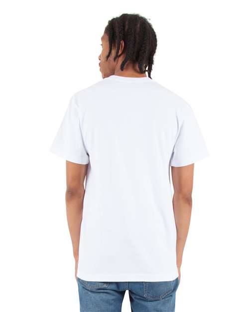 Unisex V-Neck T-Shirt - White Back