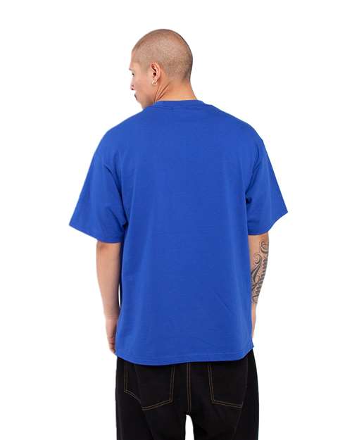 Unisex Tall Max Heavyweight T-Shirt - Royal Back