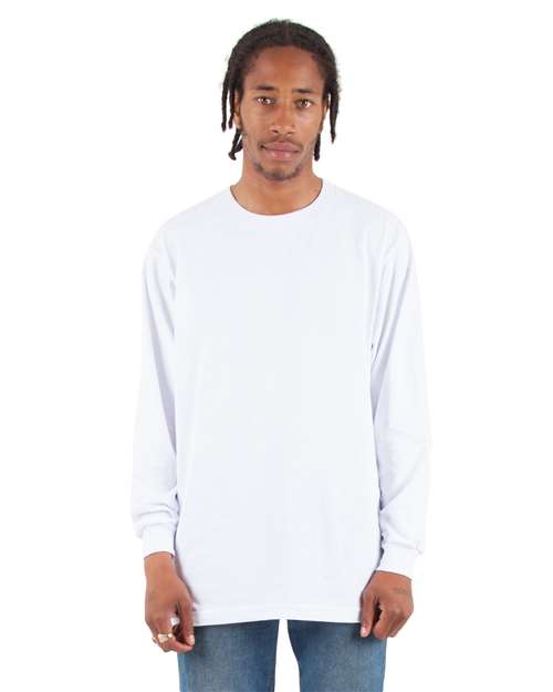 Unisex Active Long Sleeve T-Shirt - White Front