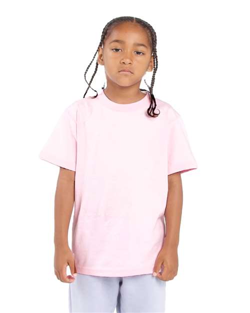 Youth Active T-Shirt - Pink Front