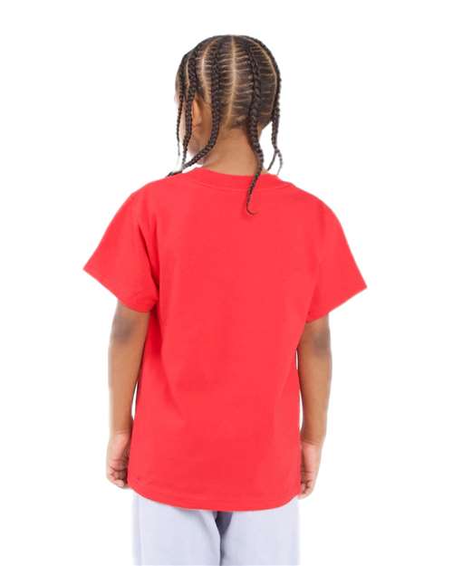Youth Active T-Shirt - Red Back