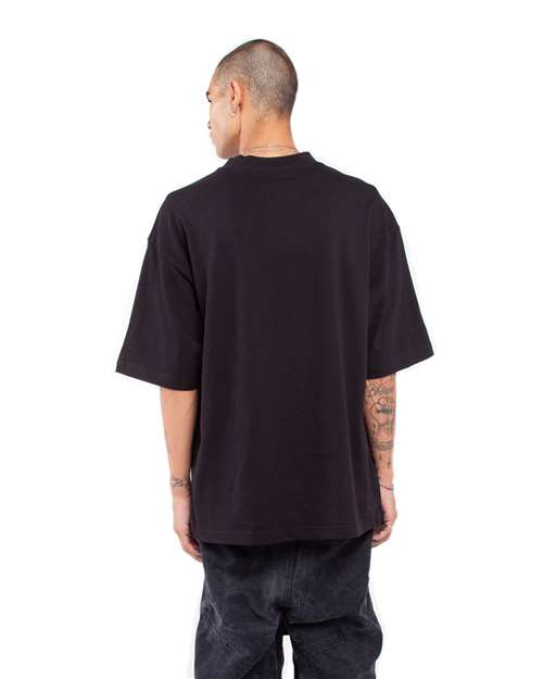 Unisex Garment-Dyed Designer T-Shirt - Black Back