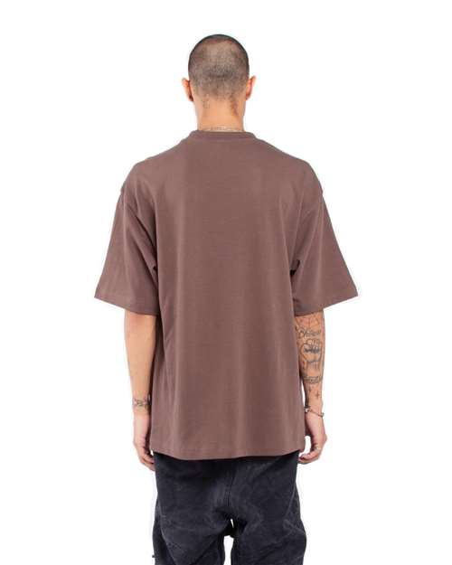 Unisex Garment-Dyed Designer T-Shirt - Mocha Back