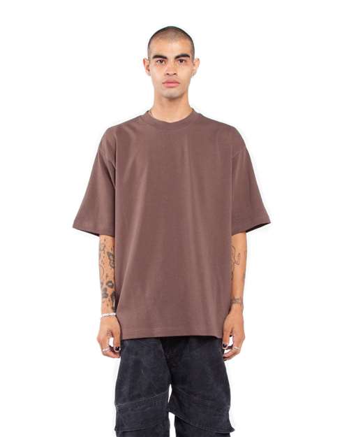 Unisex Garment-Dyed Designer T-Shirt - Mocha Front