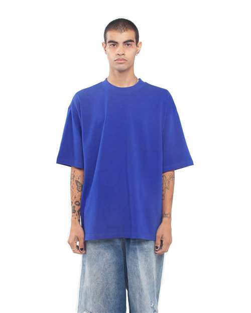Unisex Garment-Dyed Designer T-Shirt - Royal Front