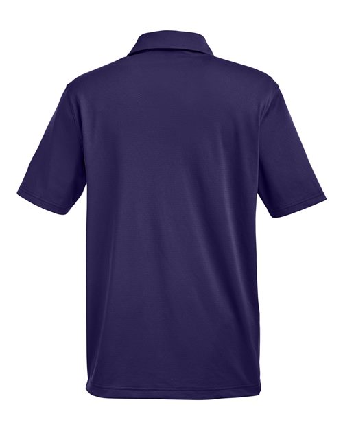 Men's Tech™ Polo - Purple/ White Back