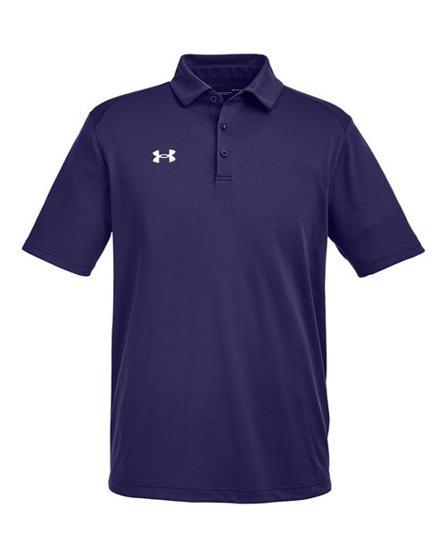 Men's Tech™ Polo - Purple/ White Front