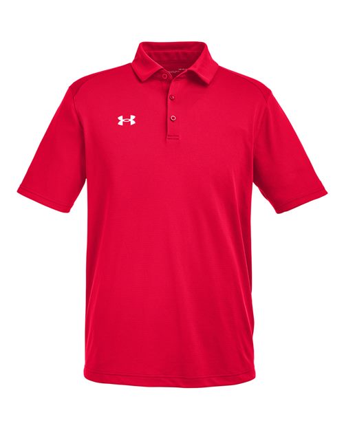 Men's Tech™ Polo - Red/ White Front
