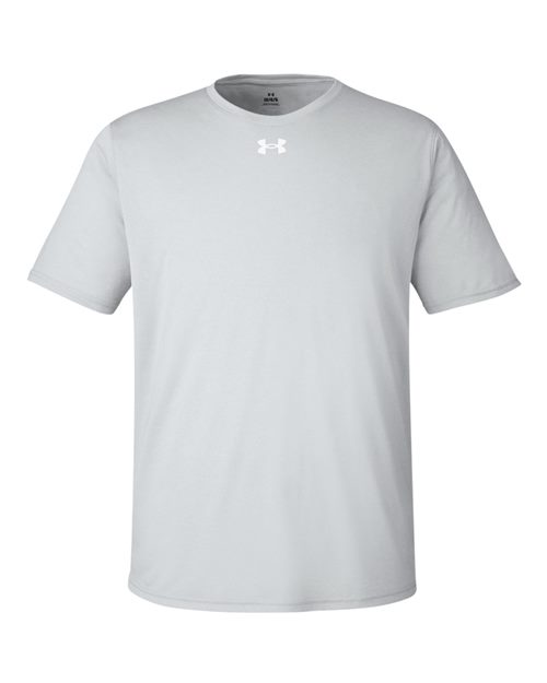 Men's Team Tech™ T-Shirt - Mod Grey Light Heather/ White Front