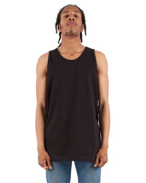 Unisex Active Tank - Black Front